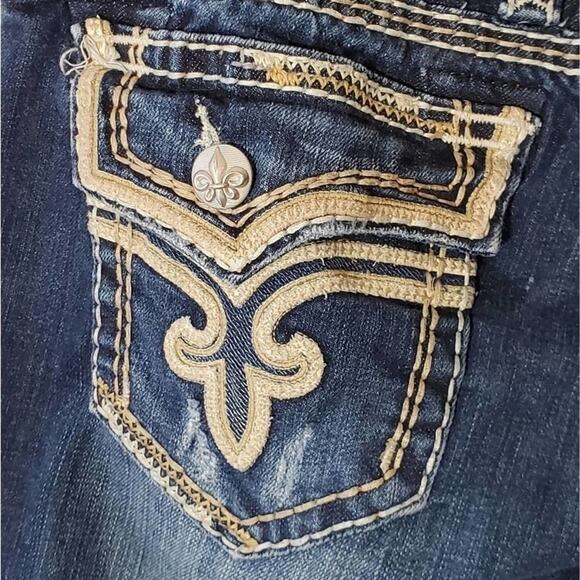 ROCK Revival Kai easy bootcut jeans size 29x32 - Picture 7 of 10